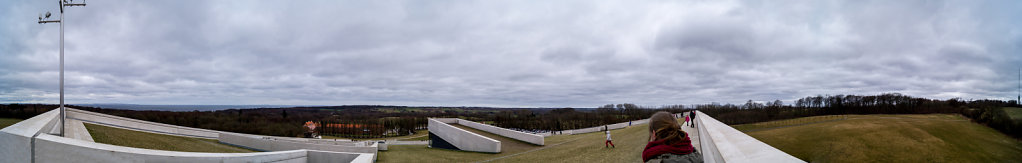 On the roof of Moesgdaard Museum