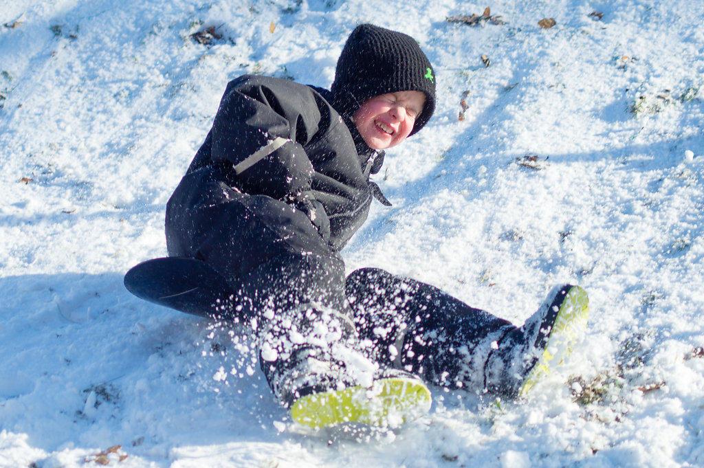 Tobogganing